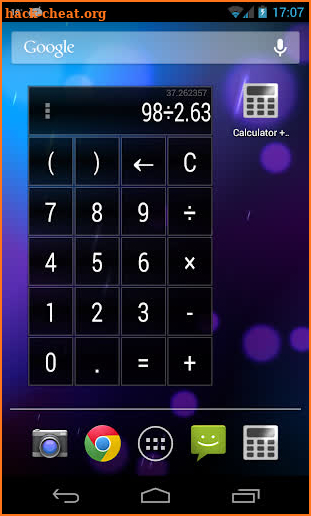 Calculator + Widget 21 themes screenshot