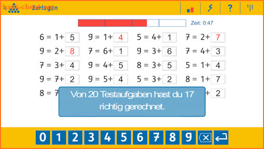 Calculightning 1 - Maths screenshot