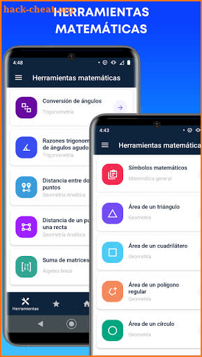 CalcuMathic: Formulas matemáticas gratis screenshot