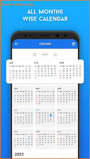 Calendar - Holiday and Notes screenshot