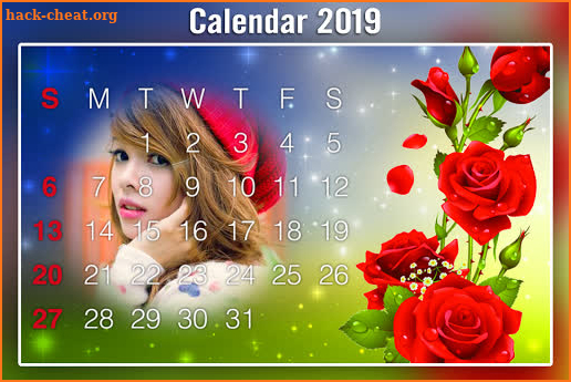 Calendar Photo Frame 2019 screenshot