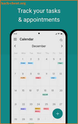 Calendar Planner: Schedule App screenshot