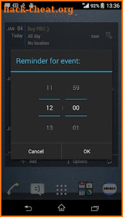 Calendar Widget KEY screenshot