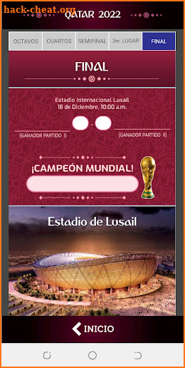 CALENDARIO MUNDIAL 2022 screenshot