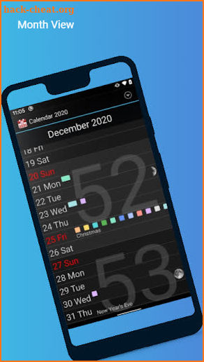 Calender Zero screenshot