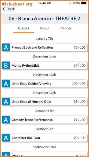 Calhoun County School Focus screenshot