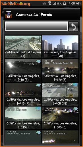 California Cameras - Traffic screenshot