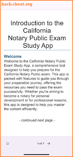 California Notary Exam Prep screenshot