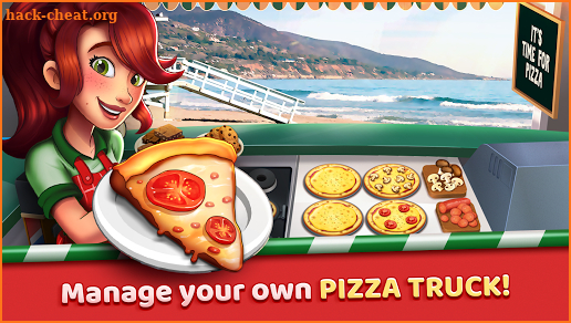 California Pizza Truck - Fast Food Cooking Game screenshot