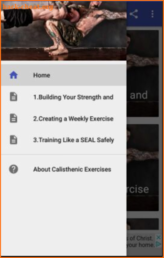 Calisthenic Exercises screenshot