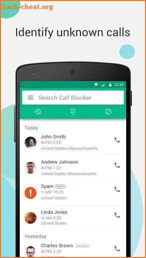 Call Blocker - Calls Blacklist & True Caller ID screenshot