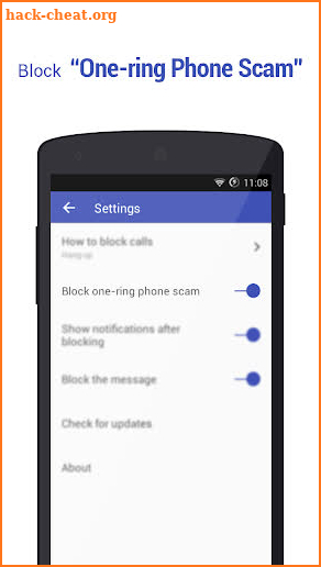 Call Blocker Free - Blacklist and Whitelist screenshot