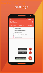 Call Blocker Pro screenshot