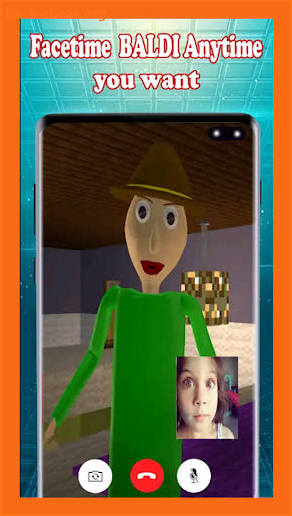 Call Calling Baldi's Basics 📱 Fake Video screenshot