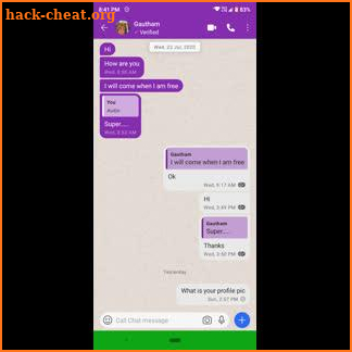 Call Chat Messenger screenshot