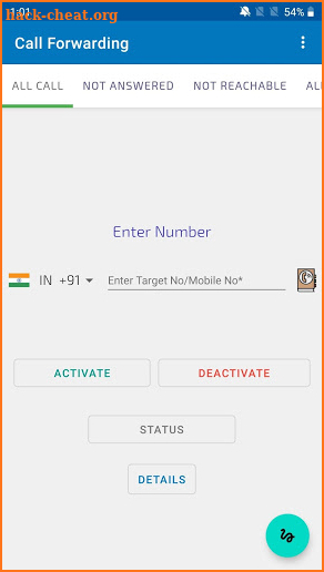 Call Forwarding screenshot
