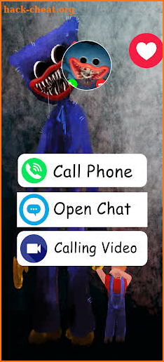 Call from Poppy playtime Huggy Prank screenshot