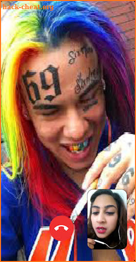 call from Tekashi 6ix9ine  📱 video call  + chat screenshot