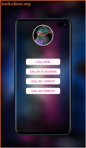 Call from the scary Chuck e Cheese's screenshot