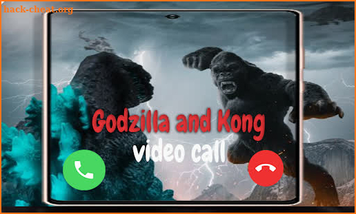 Call Godzilla and kong Horror Video Call screenshot