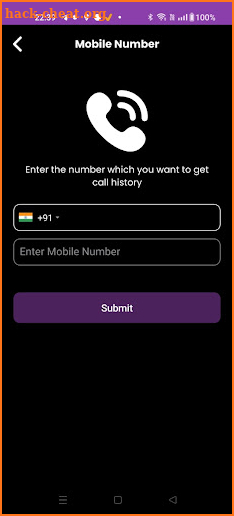 Call History of Any Number screenshot