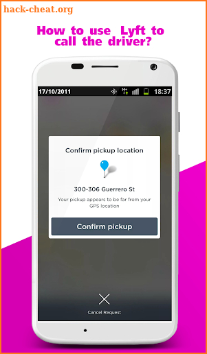 Call Lyft Taxi Guide screenshot