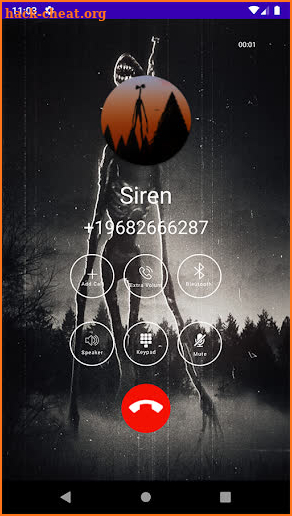 Call Siren Head Video Call & Chat (Simulation) screenshot