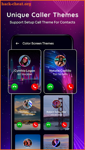 Call Theme & Color Call Screen screenshot