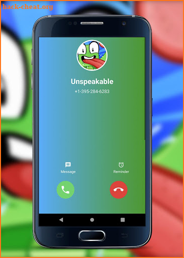 Call Unspeakable Game Fake Video Calls screenshot