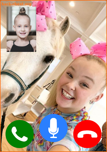 Call Video From Jojo Siwa screenshot