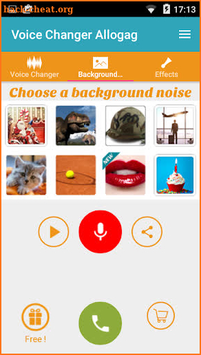 Call Voice Changer Allogag - Prank calls screenshot