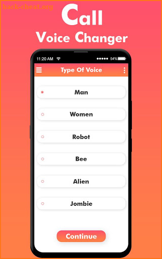 Call Voice Changer  - Magic Voice Changer screenshot