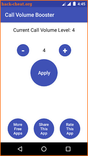 Call Volume Booster screenshot