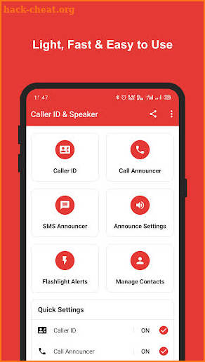 Caller ID & Speaker screenshot