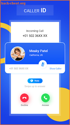 Caller id - Customized Caller Screen ID screenshot