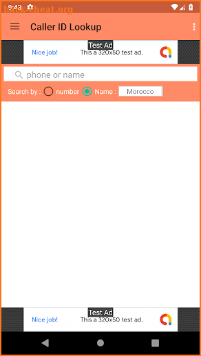 Caller ID Lookup screenshot