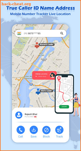 Caller Name, Location Tracker & Call Tracer screenshot