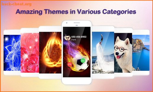 Caller Screen - flash themes for phone calls screenshot