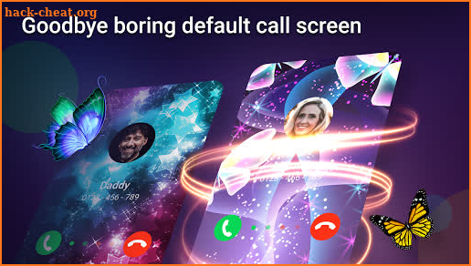 Caller Screen Themes With Color Call Flash Screen screenshot