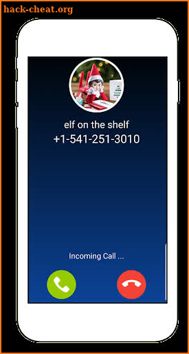 Calling Elf on The Shelf video simulator screenshot