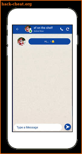 Calling Elf on The Shelf video simulator screenshot