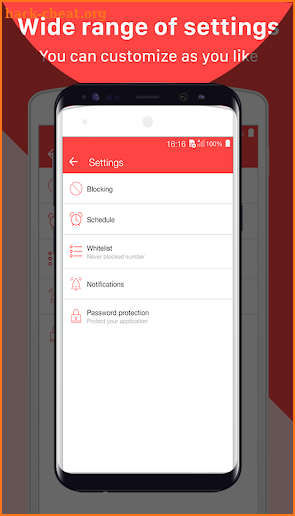 Calls Blacklist: Call Blocker and SMS Blocker screenshot