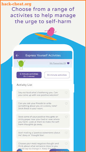 Calm Harm – manage self-harm screenshot