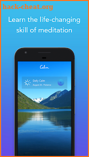 Calm - Meditate, Sleep, Relax screenshot