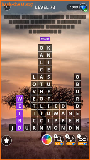 Calming Word Blocks screenshot