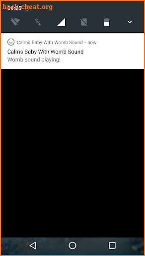 Calms Baby With Womb Sound screenshot