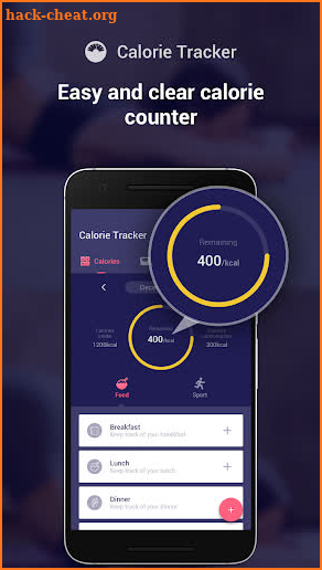 Calorie Tracker - Nutrition Diary & Diet Plan screenshot