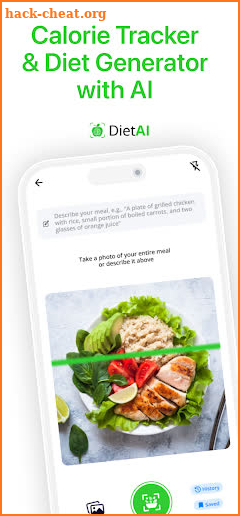 Calorie Tracker Planner-DietAI screenshot