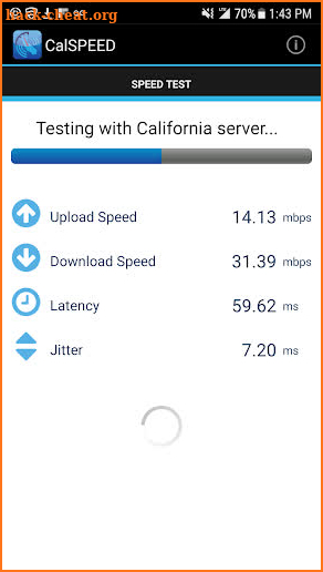 CalSPEED screenshot