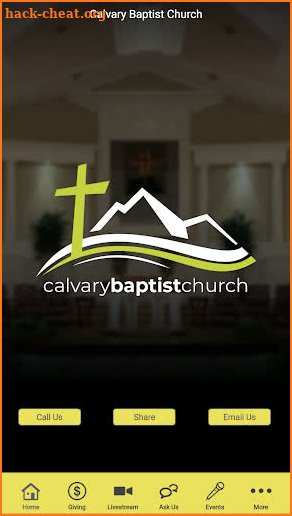 Calvary Baptist Church (MD) screenshot